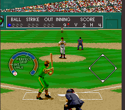 Relief Pitcher (USA) In game screenshot